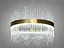 Дизайнерская хрустальная светодиодная люстра, 90 Вт. - миниатюра 2