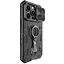 Чохол TPU+PC Nillkin CamShield Armor Pro no logo шторка на камеру для Apple iPhone 14 Pro Max Чорний - мініатюра 4