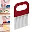 Сырорезка нож для нарезки сыра овощерезка большая с ручкой (14x9 см), Kitchette Красный 83577 - миниатюра 4