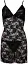 Сорочка Cottelli Collection Lingerie Chemise S черный - миниатюра 3