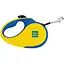 Повідець-рулетка для собак Waudog R-leash, малюнок "Colors of freedom", M, до 25 кг, 5 м, світловідбивна стрічка - мініатюра 2