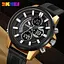 Наручний годинник чоловічий 2235BKGDBK Black-Gold-Black Skmei acs0030132 - мініатюра 5