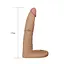 Насадка на пенис для двойного проникновения Lovetoy The Ultra Soft 17 см телесный - миниатюра 6