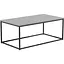Стіл журнальний лофт Orange-Line ОП-192 600х1100х450 мм Чорний/Сіра мишка - мініатюра 1