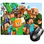 Игровая поверхность Nextprint Герои Майнкрафт Minecraft 220 х 180 мм (582) - миниатюра 1
