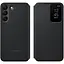 Оригинальный чехол-книжка Samsung для Galaxy S22 5G S-View Clear View Cover Smart (6.1") Черный - миниатюра 9