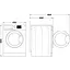 Стиральная машина Whirlpool WRBSS 6239 W UA автоматическая - миниатюра 7