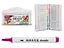 Набір скетчмаркерів акрилових Aodemei, 36 кольорів, пластиковий бокс, 6128-36M - мініатюра 1