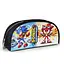 Пенал шкільний з принтом Супер Сонік 23х10х8 см дитячий для дівчинки, хлопчика (3920) - мініатюра 1