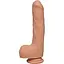 Фалоімітатор Doc Johnson The D - Uncut D - 9 Inch With Balls UltraSkyn - мініатюра 1