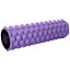 Массажный ролик EasyFit Triangle 45 см фиолетовый (EF-1843-V) - миниатюра 1