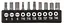Отвертки 10 бит, SL, PH, Torx, сталь CrV, набор 14шт Neo Tools hoz0014077 - миниатюра 3