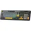 Клавіатура Aula F108 Pro Wireless Gasket Keyboard Reaper Switch 2.4G/BT EN/UA Black (6978080501295) - мініатюра 3