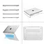Пластиковая накладка (верх и низ) Hardshell Case для Apple MacBook Air 15.3" M2 A2941 2023 Crystal Grey [98197] - миниатюра 4