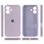 Чохол Epik Silicone Case Full Camera Protective AA для Apple iPhone 16, 6.1 Бузковий/Lilac - мініатюра 3