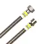 Шланг для газа Eco-Flex Стандарт из нержавеющей стали d 12 1/2х3/4" В 100 см 30412 - миниатюра 3
