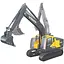 Автомодель Bburago Construction Екскаватор Volvo EC220E (18-32086) - мініатюра 4