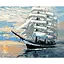 Картина за номерами "Білі вітрила" Art Craft 10613-AC 40х50 см - мініатюра 1