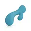 Вібратор-кролик Cala Azul Martina I Rabbit Vibrator 18 см бірюзовий - мініатюра 3