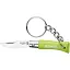 Нож Opinel Keychain №2 VRI Inox. Цвет – салатовый - миниатюра 1