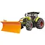 Машинка Bruder Трактор для прибирання снігу Claas Axion 950 (03018) - мініатюра 1