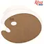Палитра Rosa Studio деревянная овальная МДФ грунтованная 25х35 см. - миниатюра 4