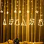 Гірлянда LED-STIL штора бахрома Новорічні фігурки ширина 2.5 м довжина 1 м - мініатюра 1