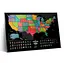 Скретч карта мира 1DEA.me Travel Map USA Black (13028) - миниатюра 5