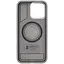 Чехол SGP PC+Leather with MagSafe для Apple iPhone 15 Pro 6.1 Grey - миниатюра 2