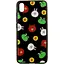 Чохол-накладка Toto Cartoon Print Glass Case Xiaomi Redmi 7A Line friends Black - мініатюра 1