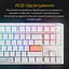 Клавіатура Ducky One 3 TKL Cherry MX Blue RGB White DKON2187ST-CUAPXPWWWSC1 UA (128815) - мініатюра 7