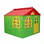 Детский игровой Домик со шторками пластиковый DOLONI TOYS 128х88х32 см det0006649 - миниатюра 1