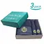 Набор Полотенец Lovely Svi - Комплект Банных Полотенцев: 1 шт – 70 x 140 см, 2 шт – 34 x 72 см Лавандовый   - миниатюра 1