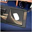 Коврик для мышки Hoco GM22 20*24 см Aurora gaming mouse pad черный - миниатюра 4