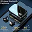 Беспроводные наушники Wireless TWS M9-17с встроенным фонариком +LED дисплей с индикатором уровня заряда Черные - миниатюра 4