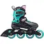 Ролики Rollerblade Fury 33-38 Black/Teal (1012-07373500-3C1-33-38) - мініатюра 2