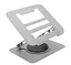 Підставка для ноутбука планшета Voltronic LS-18 Silver складана, поворотна - мініатюра 1