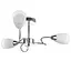 Люстра потолочная Brille E14 40W CH (LK-533C/3) - миниатюра 3