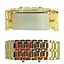 Часы-браслет Iron Samurai Led Watch золотистый с красными светодиодами (IBW012YR) - миниатюра 8