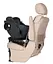Автокрісло Carrello Genesis+ CRL-12807 Magnet Grey з поворотом, опорною стійкою - мініатюра 4