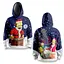 Худі спортивне з 3D принтом Santa Homer 31535 2XL - мініатюра 1