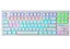 Клавіатура ігрова механічна Aula Mechanical F-3032 White keycaps + 21 Yellow keys KRGD Red - мініатюра 1
