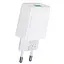 Мережевий зарядний пристрій Hoco C72Q USB QC 18W білий - мініатюра 3