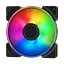 Вентилятор Fractal Design Prisma AL-12 ARGB Black (FD-FAN-PRI-AL12) - миниатюра 1