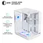 Корпус QUBE AQUARIUM ARGB WHITE (AQUARIUM_GWNU3) - мініатюра 4