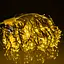 Новогодняя гирлянда уличная Бахрома 36 м 600 LED белый провод Желтый Garlando 36MWY - миниатюра 3