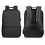 Рюкзак міський офисний Tigernu T-B3905 25л з USB для ноутбука 15.6" Black (17054) - мініатюра 2