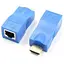 Подовжувач сигналу HDMI по кручений парі ExtraDigital синій 2 шт. до 30 м (KBH1754) - мініатюра 1