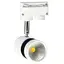 Светильник трековый поворотный LED KW-56/10W WW WH/BK Brille 32-894 - миниатюра 1