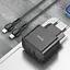МЗП Hoco N29 PD35W (2USB-C) + кабель Type-C to Lightning Black - мініатюра 4
